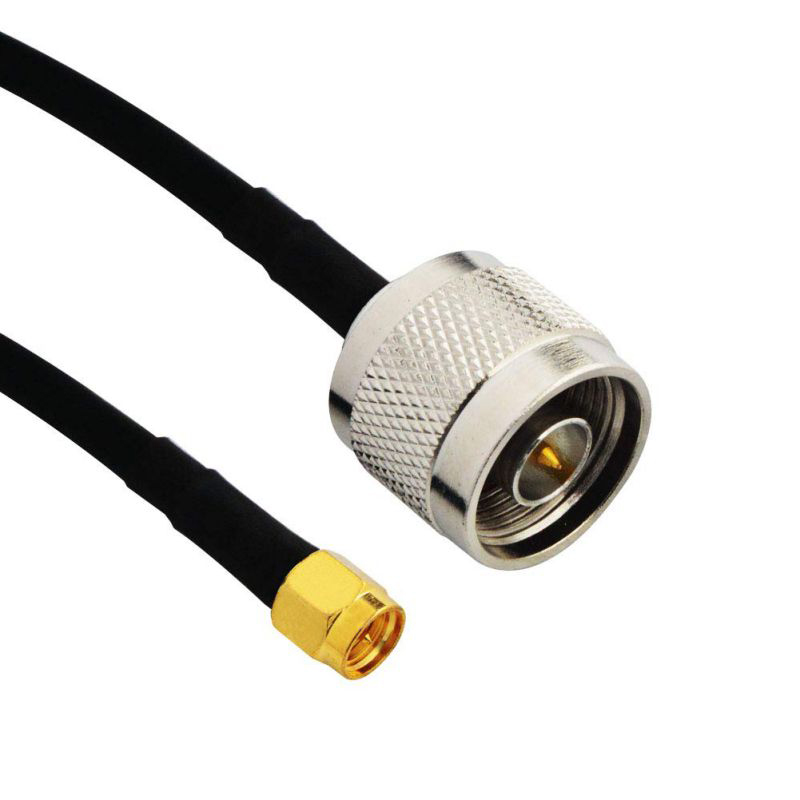 RG58 Coaxial Cable with N Male to SMA Male Connectors 50 Ohm