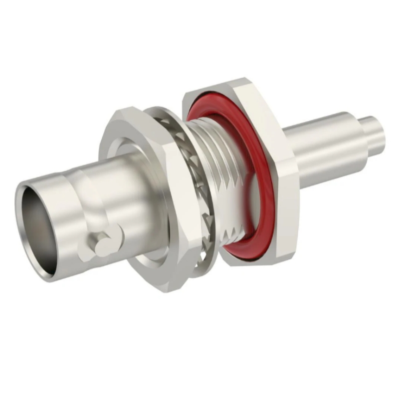 BNC母座六角面板连接器